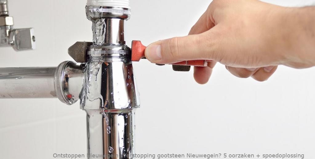 Verstopping gootsteen Nieuwegein? 5 oorzaken + spoedoplossing