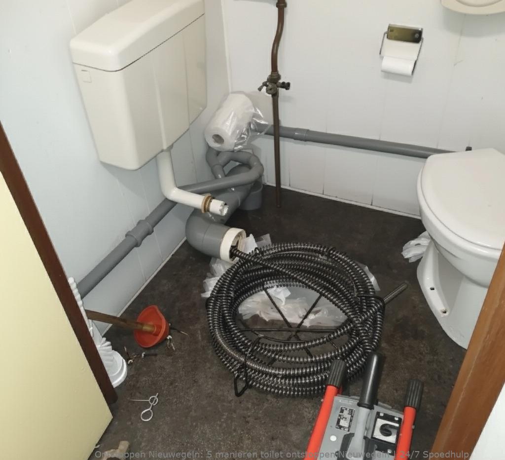 5 manieren toilet ontstoppen Nieuwegein | 24/7 Spoedhulp