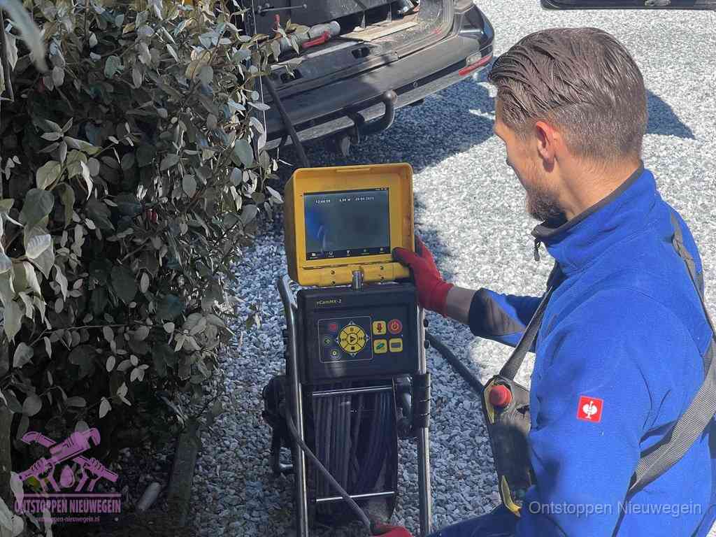 Rioolinspectie met camera in Nieuwegein