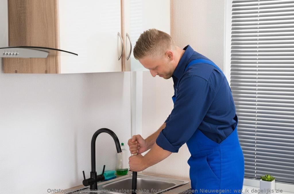 Veelgemaakte fouten ontstoppen Nieuwegein: 7 kostbare misstappen