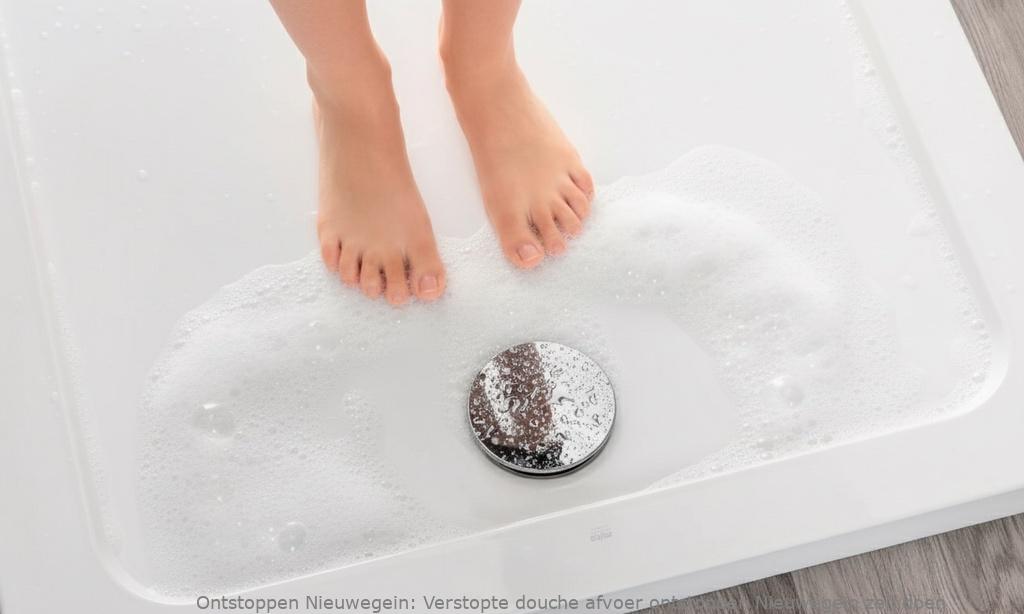 Verstopte douche afvoer ontstoppen Nieuwegein zelf doen