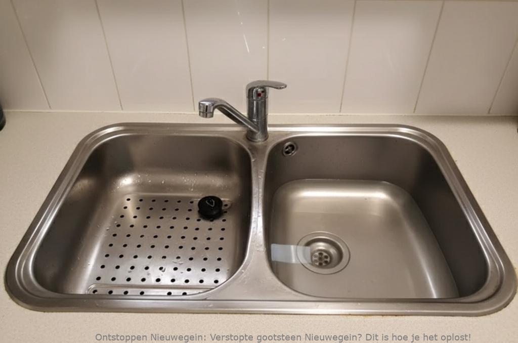 Verstopte gootsteen Nieuwegein? Dit is hoe je het oplost!