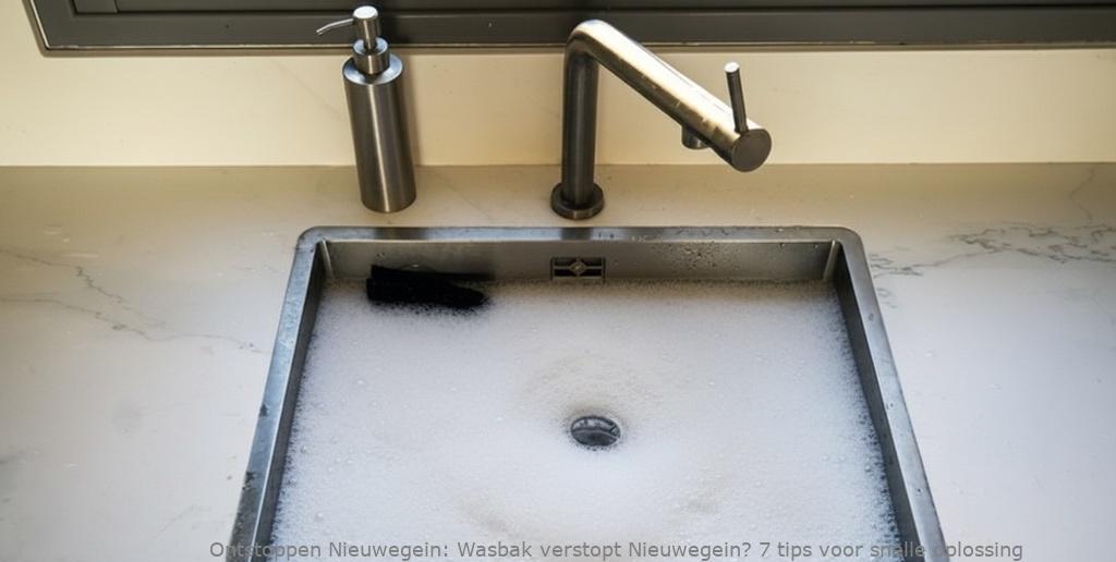 Wasbak verstopt Nieuwegein? 7 tips voor snelle oplossing